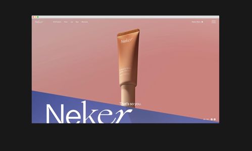 平面設(shè)計中的視覺魔法 Neker化妝品品牌形象設(shè)計解析